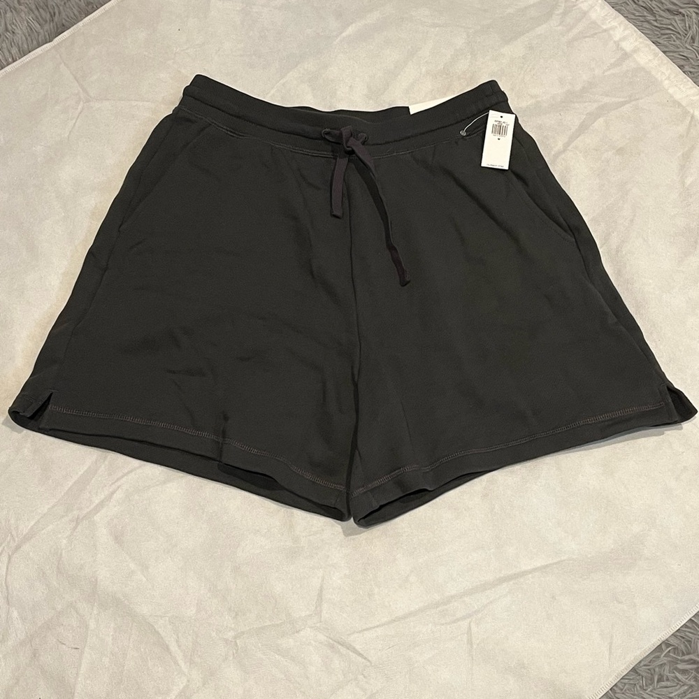Old Navy Black French Terry Hi Waist shorts